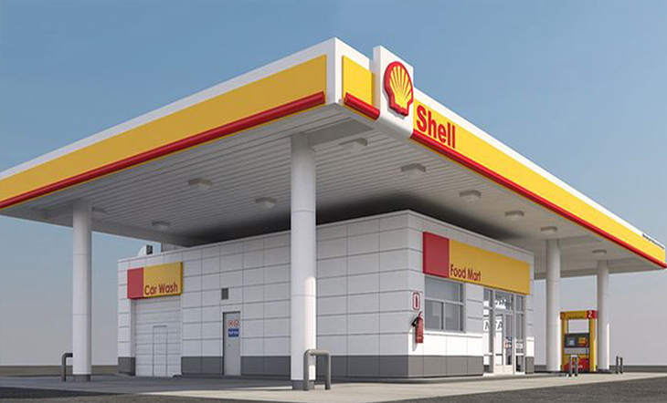 Petrol pump canopies